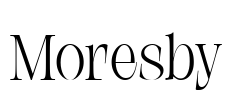 Moresby Font Image
