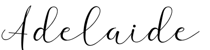 Adelaide Font Image