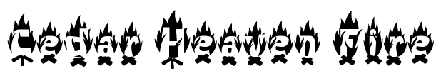Cedar Heaven Fire