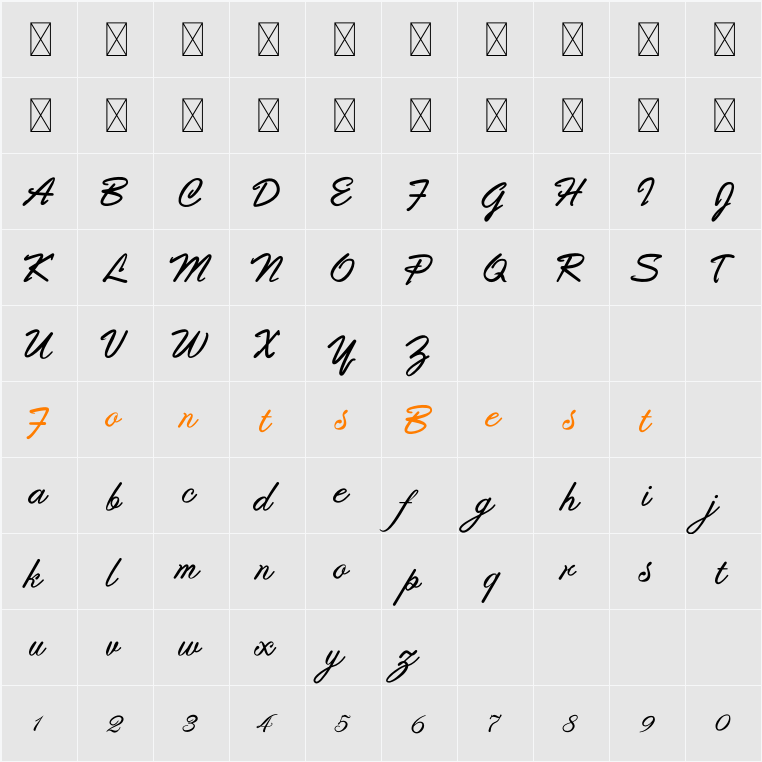 Black Zone Character Map