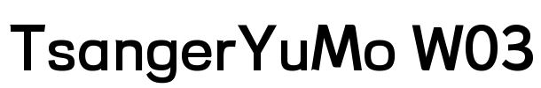 TsangerYuMo W03