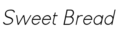 Sweet Bread Font Image