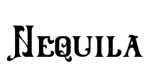 Nequila Font Image