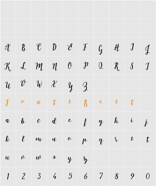 Strengthen Script Character Map