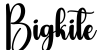 Bigkite Font Image