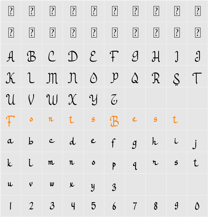 Qamar Ramadhan Character Map