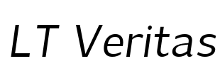 LT Veritas Font Image
