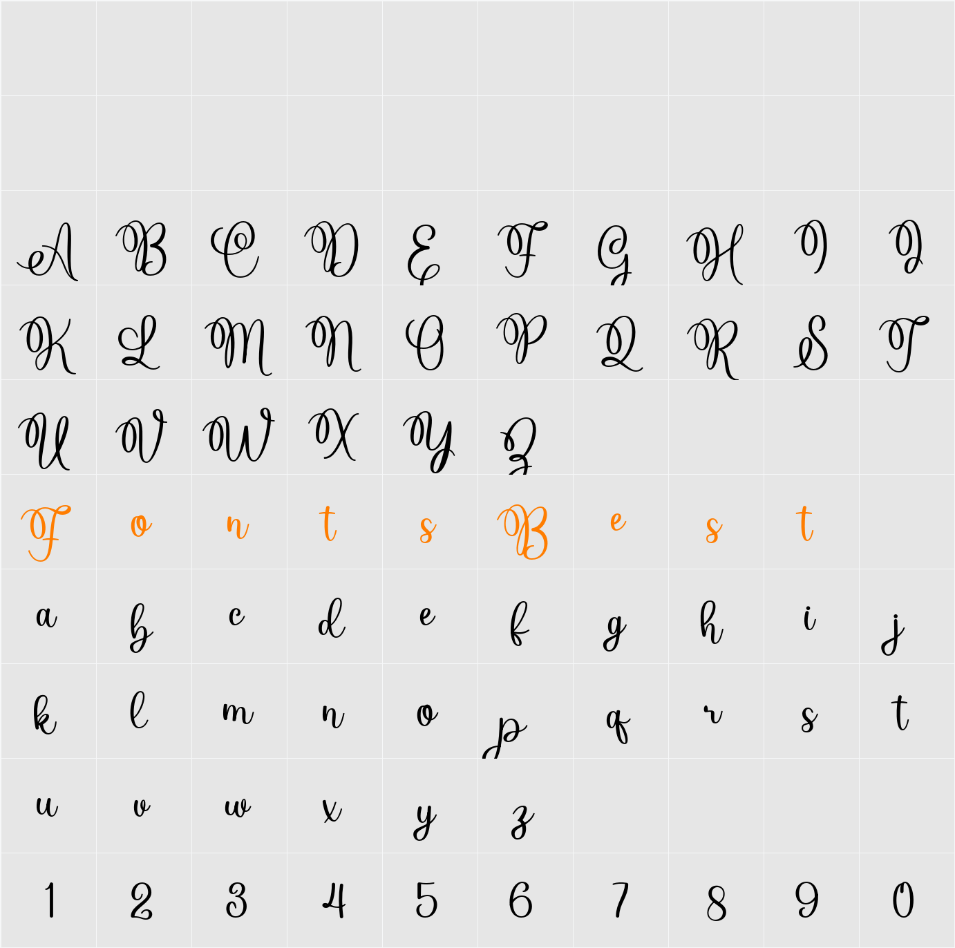 Holina Journey Character Map