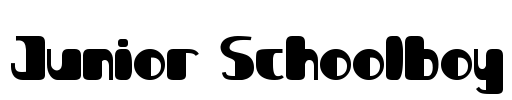 Junior Schoolboy Font Image