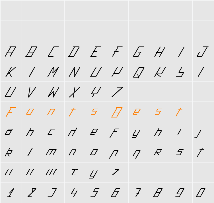 Action Protocol_PersonalUseOnly Character Map
