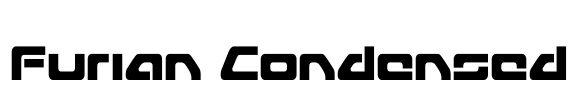 Furian Condensed Font Image