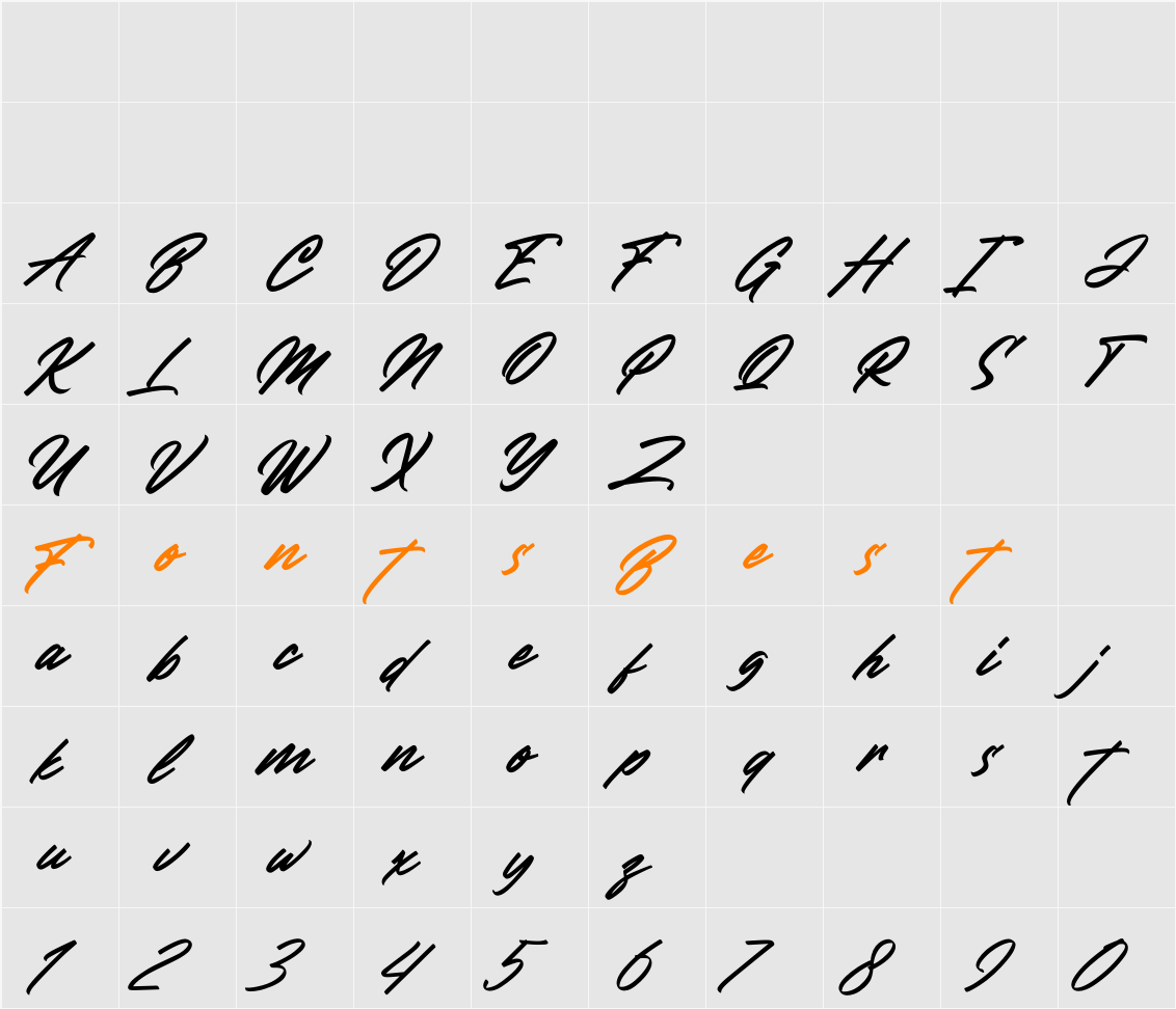 Delegante Champion Character Map