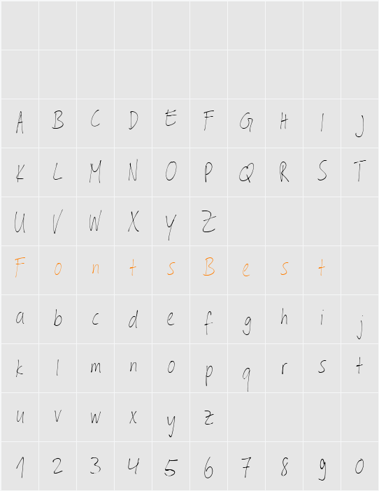 LT Delilah Light Character Map