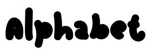 Alphabet Font Image