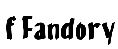 f Fandory Font Image