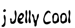 j Jelly Cool Font Image