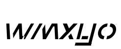 wmxyo Font Image