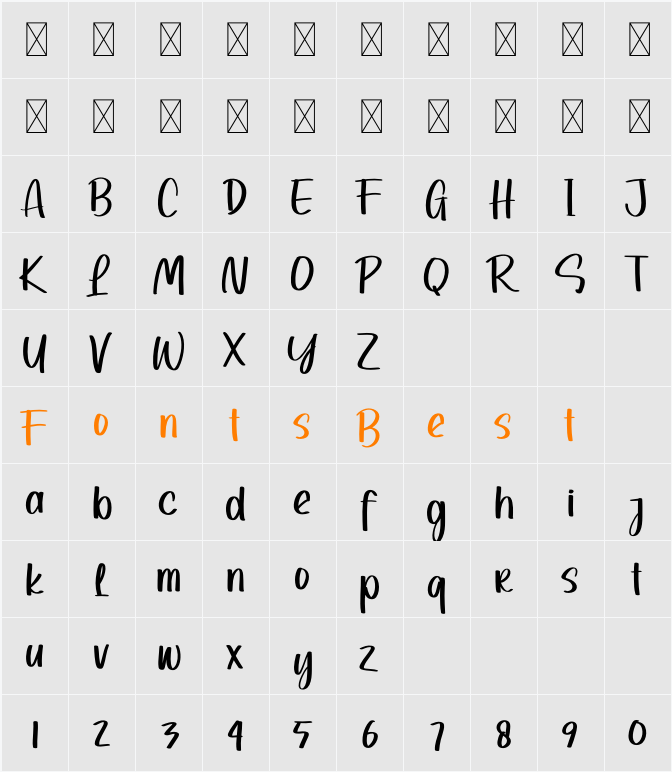 Daily Retro Character Map