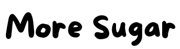 More Sugar Font Image