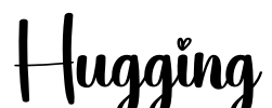 Hugging Font Image