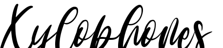 Xylophones Font Image
