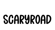 Scaryroad Font Image
