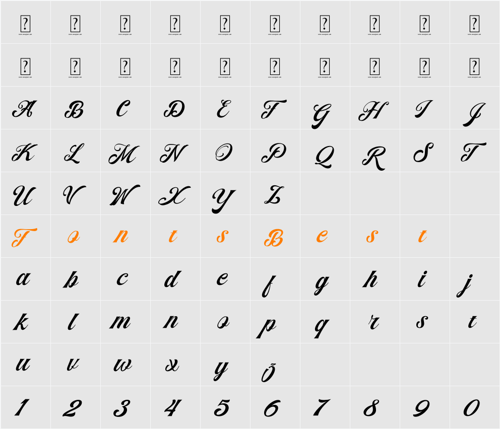 Agradian Demo Character Map