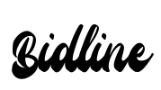 Bidline Font Image