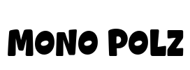 Mono Polz Font Image