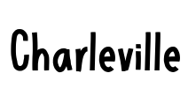Charleville Font Image