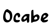 Ocabe Font Image