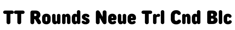 TT Rounds Neue Trl Cnd Blc Font Image