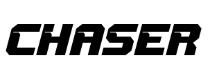 CHASER Font Image