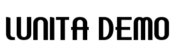 Lunita DEMO Font Image