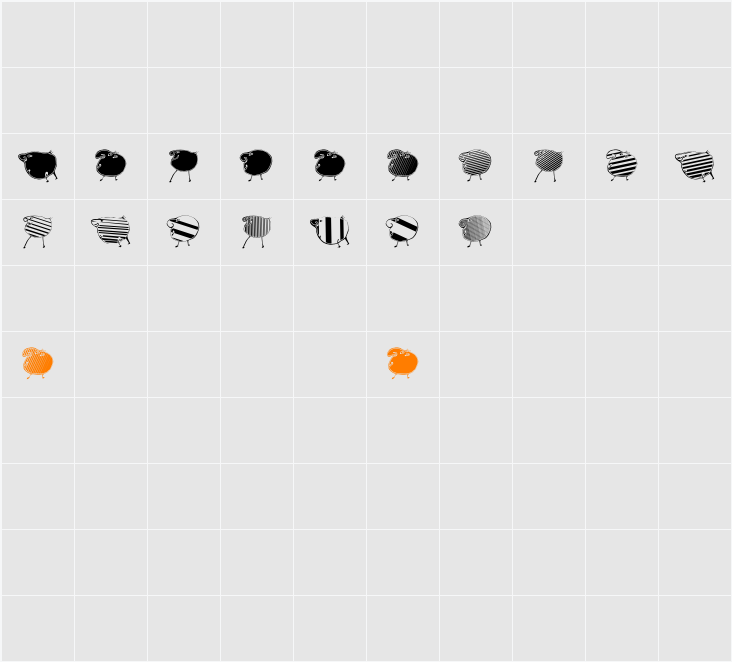 Animasyon Character Map