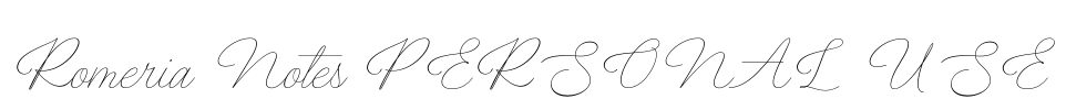 Romeria Notes PERSONAL USE