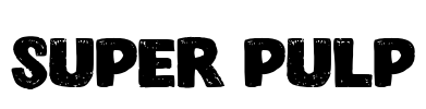 Super Pulp Font Image