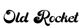Old Rocket Font Image