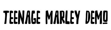 Teenage Marley Demo Font Image