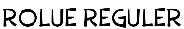 ROLUE REGULER Font Image