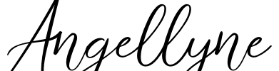 Angellyne Font Image