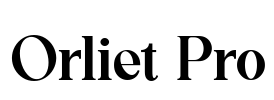 Orliet Pro Font Image