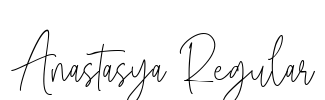 Anastasya Regular Font Image