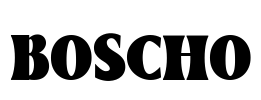 BOSCHO Font Image