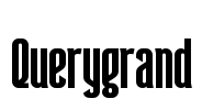 Querygrand Font Image