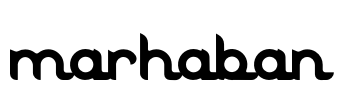 Marhaban Font Image
