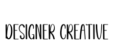 Designer Creative Font Image