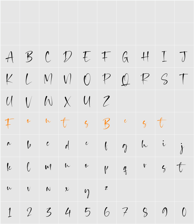 Admirable Character Map