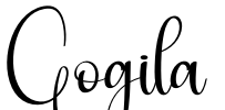 Gogila Font Image