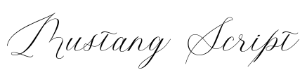 Mustang Script
